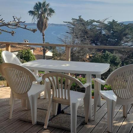 F3 Rdc Villa Vue Mer 180 Face A La Pointe De Giens ガイヤック エクステリア 写真